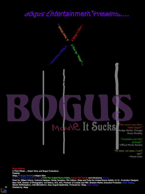 bogus movie poster image